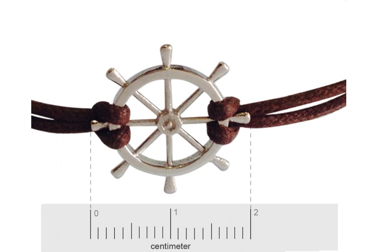 Ship Wheel Charm